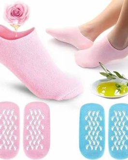 Comfortable foot care spa silicone gel socks