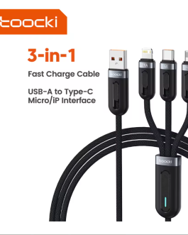 Toocki 3 in 1 USB C Cable